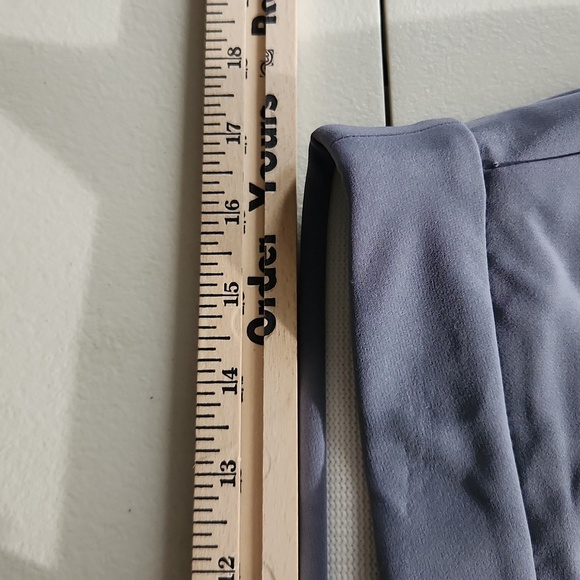 Nine Eight New York Pants Women's Size 12 Blue Pariwinkle Trousers Ruffel - Picture 12 of 12